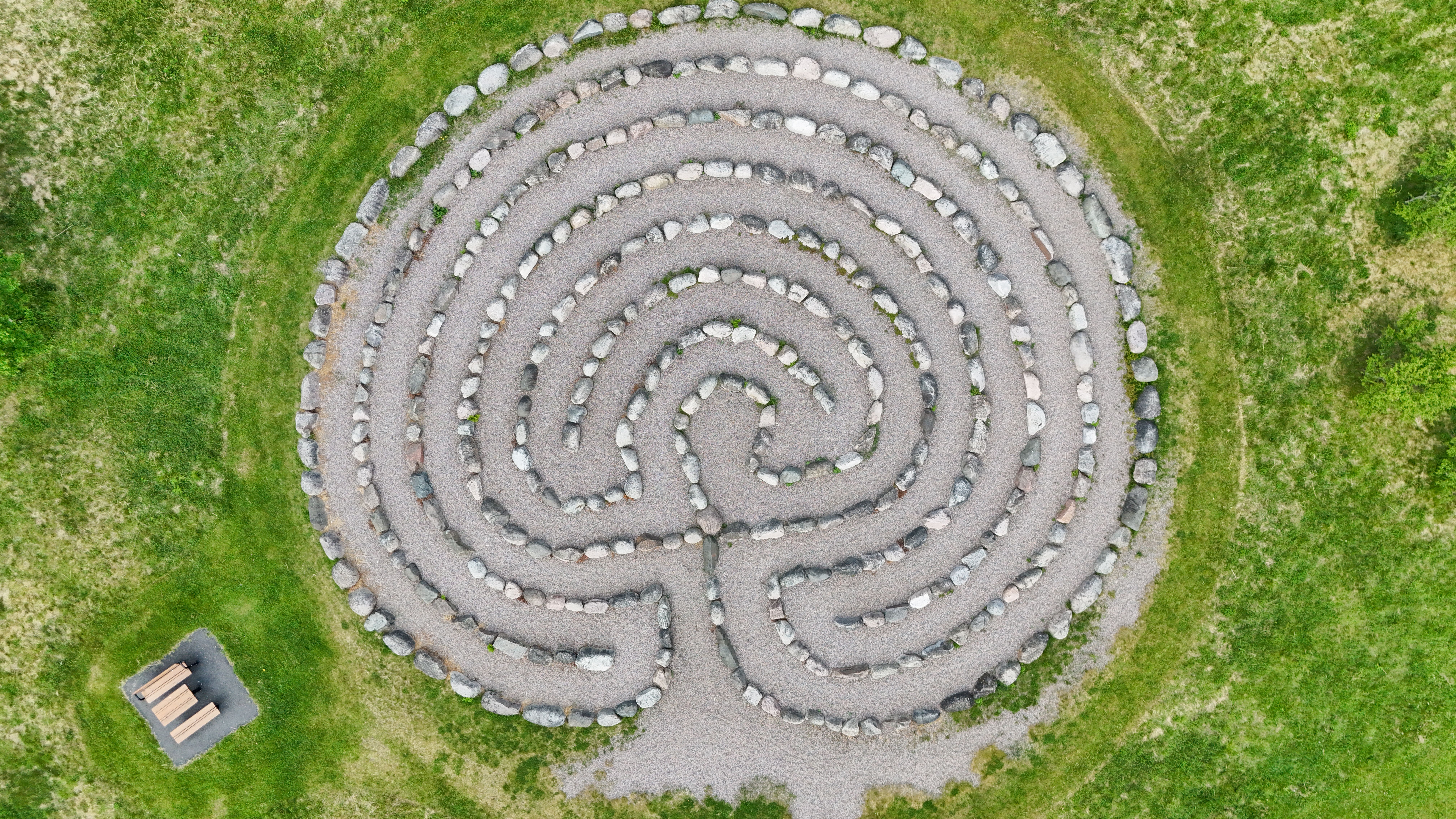Preview of the blue prayer labyrinth resource